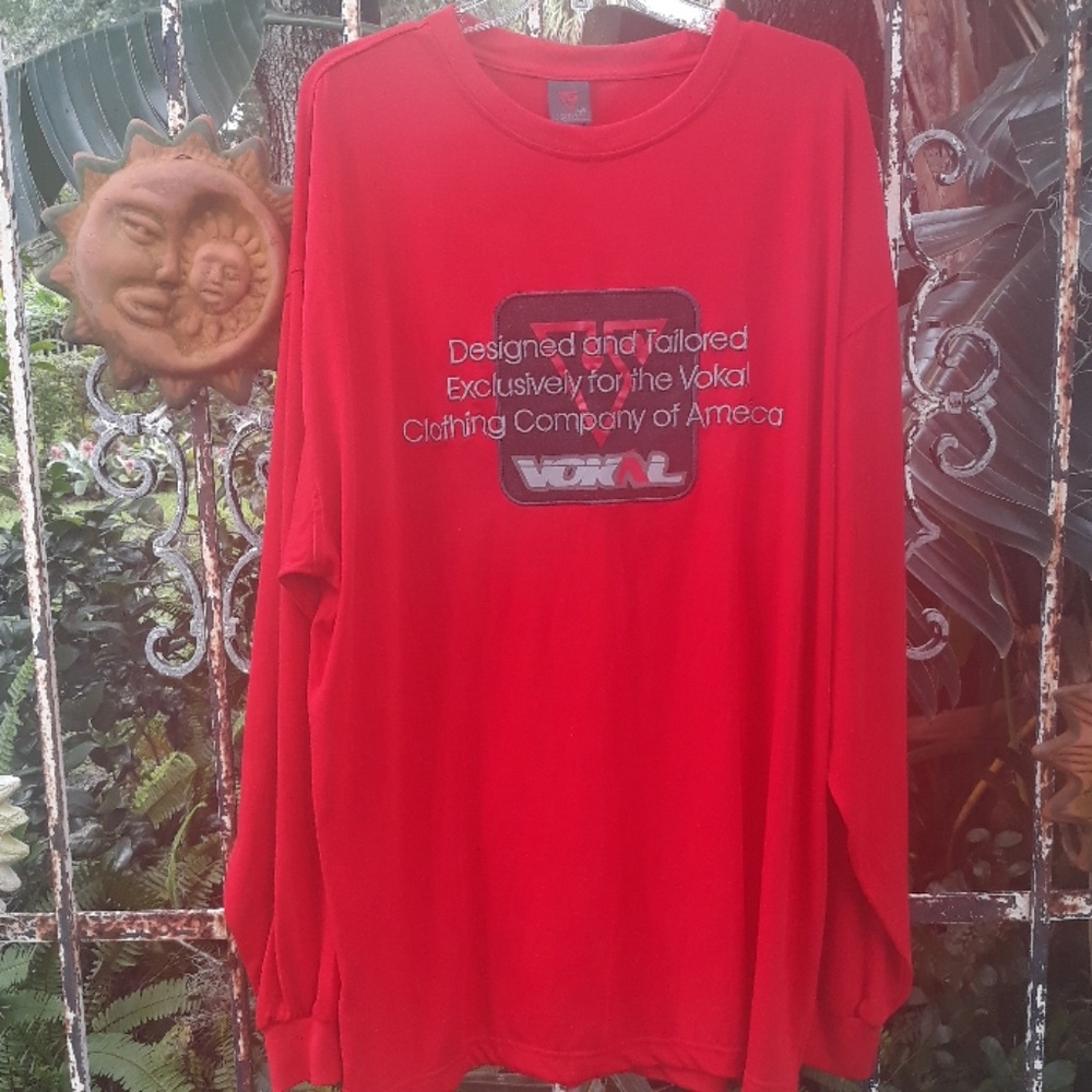 Vokal Mens long sleeve tshirt XXlarge